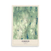Map of Oakham, Massachusetts, 12 x 18 inch unframed archival matte print
