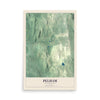 Map of Pelham, Massachusetts, 12 x 18 inch unframed archival matte print