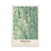 Map of Princeton, Massachusetts, 12 x 18 inch unframed archival matte print