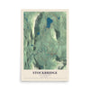 Map of Stockbridge, Massachusetts, 12 x 18 inch unframed archival matte print