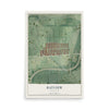 Map of Bayview, Maryland, 12 x 18 inch unframed archival matte print