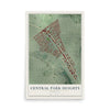 Map of Central Park Heights, Maryland, 12 x 18 inch unframed archival matte print