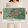 Map of Coldstream Homestead Montebello, Maryland, 12 x 18 inch unframed archival matte print