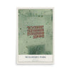 Map of McElderry Park, Maryland, 12 x 18 inch unframed archival matte print