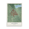 Map of Penn North, Maryland, 12 x 18 inch unframed archival matte print