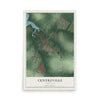 Map of Centreville, Maryland, 12 x 18 inch unframed archival matte print