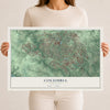 Map of Columbia, Maryland, 12 x 18 inch unframed archival matte print