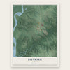 Dunkirk, Maryland map print, the full design
