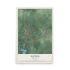 Map of Elkton, Maryland, 12 x 18 inch unframed archival matte print