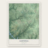 Glenelg, Maryland map print, the full design