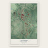 Jessup, Maryland map print, the full design