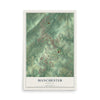 Map of Manchester, Maryland, 12 x 18 inch unframed archival matte print