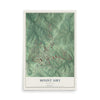 Map of Mount Airy, Maryland, 12 x 18 inch unframed archival matte print