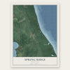 Spring Ridge, St. Mary's County, Maryland map print, the full design