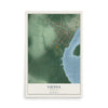 Map of Vienna, Maryland, 12 x 18 inch unframed archival matte print
