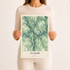 Map of Allagash, Maine, 12 x 18 inch unframed archival matte print