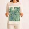 Map of Canton, Maine, 12 x 18 inch unframed archival matte print