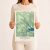 Map of Dennysville, Maine, 12 x 18 inch unframed archival matte print