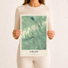 Map of Garland, Maine, 12 x 18 inch unframed archival matte print