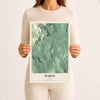 Map of Hebron, Maine, 12 x 18 inch unframed archival matte print
