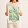 Map of Limestone, Maine, 12 x 18 inch unframed archival matte print