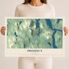 Map of Prospect, Maine, 12 x 18 inch unframed archival matte print