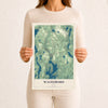 Map of Waldoboro, Maine, 12 x 18 inch unframed archival matte print