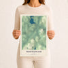 Map of Westmanland, Maine, 12 x 18 inch unframed archival matte print