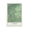 Map of Ashland, Michigan, 12 x 18 inch unframed archival matte print