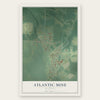 Atlantic Mine, Michigan map print, the full design