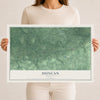 Map of Duncan, Michigan, 12 x 18 inch unframed archival matte print