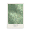 Map of Elbridge, Michigan, 12 x 18 inch unframed archival matte print