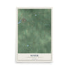 Map of Homer, Calhoun County, Michigan, 12 x 18 inch unframed archival matte print