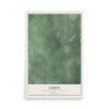 Map of Leroy, Calhoun County, Michigan, 12 x 18 inch unframed archival matte print