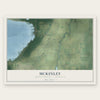 McKinley, Huron County, Michigan map print, the full design