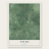 Newark, Michigan map print, the full design
