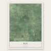 Ray, Michigan map print, the full design