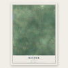Reeder, Michigan map print, the full design