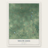 Shiawassee, Michigan map print, the full design