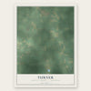 Turner, Arenac County, Michigan map print, the full design