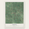 Vienna, Genesee County, Michigan map print, the full design