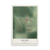 Map of Belview, Minnesota, 12 x 18 inch unframed archival matte print