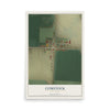 Map of Comstock, Minnesota, 12 x 18 inch unframed archival matte print