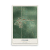 Map of Conger, Minnesota, 12 x 18 inch unframed archival matte print