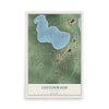 Map of Cottonwood, Minnesota, 12 x 18 inch unframed archival matte print