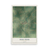 Map of Deer Creek, Minnesota, 12 x 18 inch unframed archival matte print