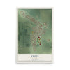 Map of Eyota, Minnesota, 12 x 18 inch unframed archival matte print
