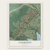 Fairmount, Minnesota map print, the full design