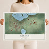 Map of Gaylord, Minnesota, 12 x 18 inch unframed archival matte print