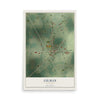 Map of Gilman, Minnesota, 12 x 18 inch unframed archival matte print